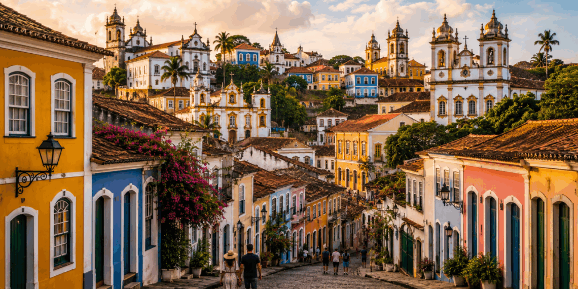 20 igrejas barrocas em apenas 1,2 km²: segunda cidade do Brasil a virar Patrimônio da Humanidade encanta com ruas históricas e cores vibrantes