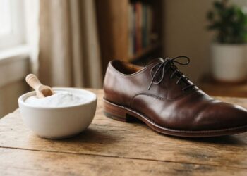 Como eliminar o cheiro de mofo dos sapatos guardados no armário usando apenas bicarbonato, segundo especialistas em organização