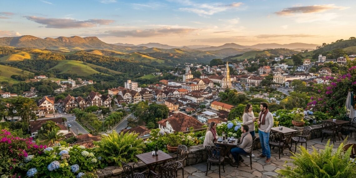 A Suíça Pernambucana fica a 447 metros de altitude e tem temperaturas mais baixas que muitas cidades do Sul