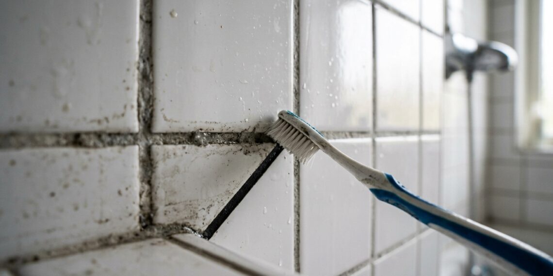 Pare de usar água sanitária no rejunte preto: o erro que desbota a cor para sempre e o produto barato que resolve em minutos