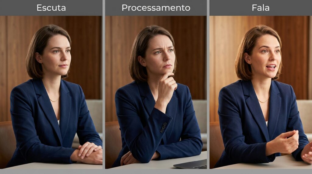 Piscar muito enquanto fala nem sempre é nervosismo: a psicologia explica por que seu corpo faz isso sem você controlar