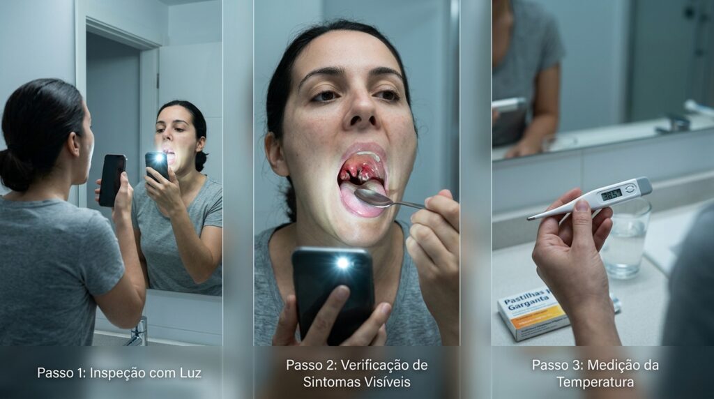 O sinal de inflamação na garganta que toda mãe deveria conhecer antes de medicar