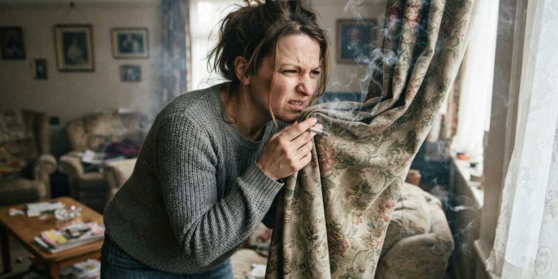 Suas cortinas estão com cheiro de fumaça ou fritura? Veja como higienizá-las sem precisar tirar do trilho e sem encharcar o tecido