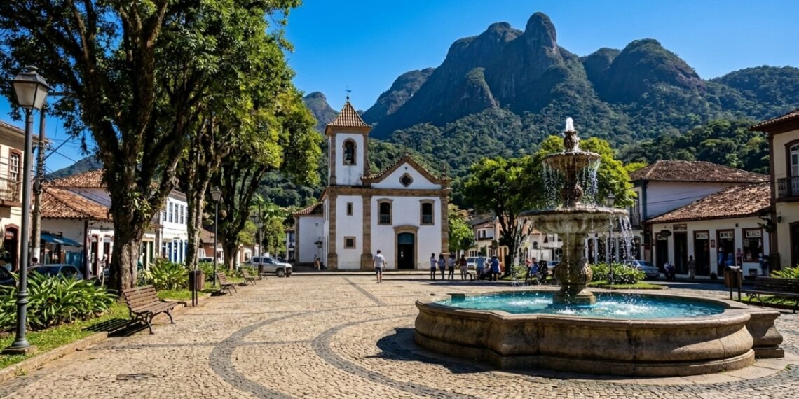 Um vulcão indonésio explicaria a única cidade do Brasil fundada por suíços: Nova Friburgo nasceu de um decreto real em 1818 a 846 metros de altitude