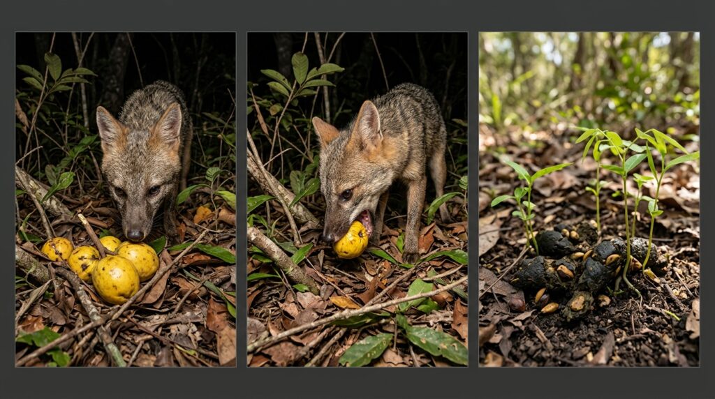 O parente selvagem do seu cachorro que come frutas, controla ratos e está sumindo do mapa