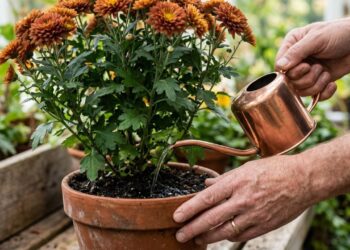 A importância de posicionar a planta em locais com luz solar matutina para garantir o desenvolvimento saudável do seu Crisântemo