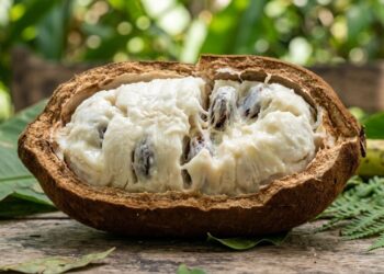 A fruta rústica que tem cor marrom escura e sabor de chocolate com maracujá e que poucos brasileiros conhecem