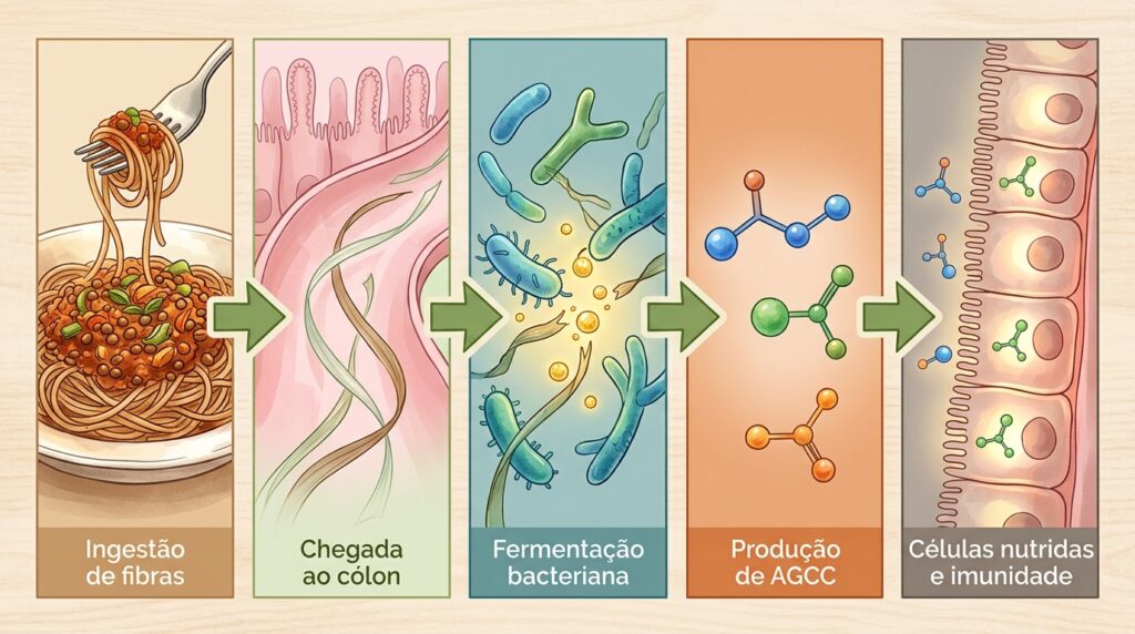 Barriga inchada e cansaço sem fim: o sinal silencioso de que sua microbiota está pedindo socorro