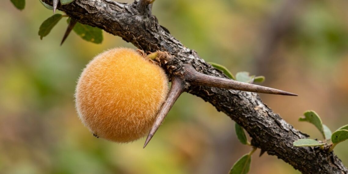A fruta de quintal que tem cor vermelhinha e sabor de groselha azeda e que poucos brasileiros conhecem