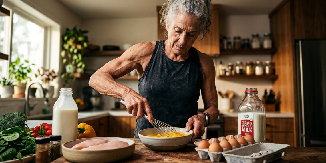 Proteína depois dos 60: por que comer pouco pode pesar mais que o treino