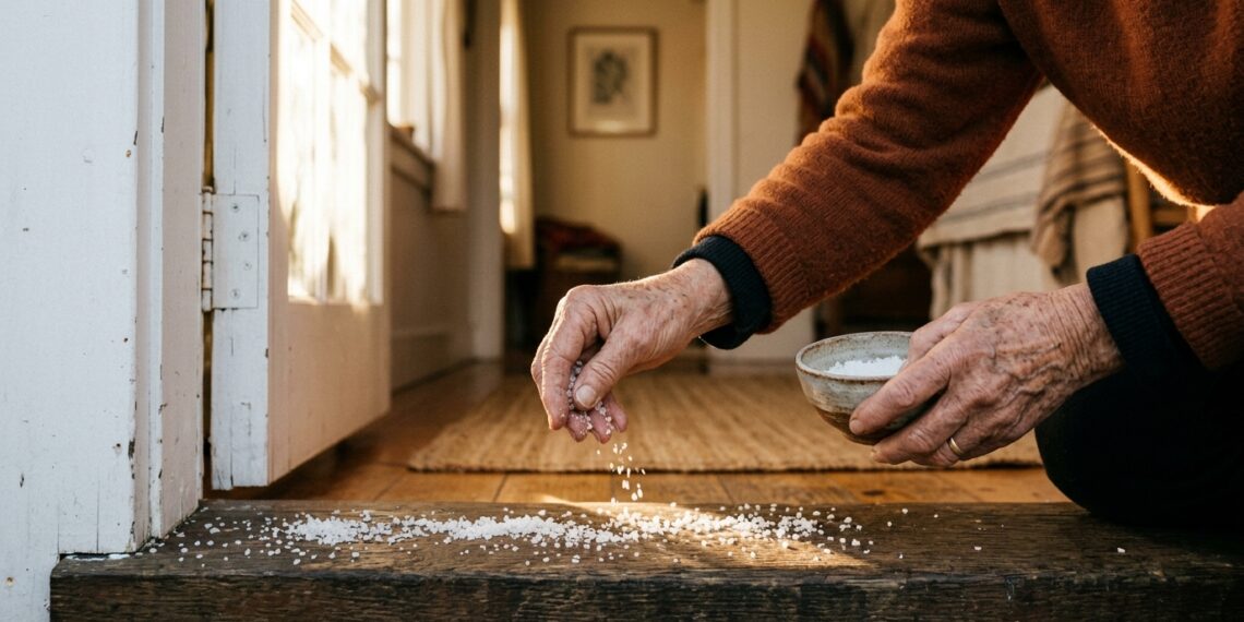 Sal grosso nos cantos de casa: a frase murmurada que promete 'prender' prosperidade