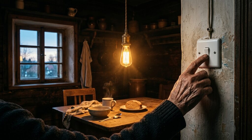 A frase que avós repetem ao acender a primeira luz da cozinha para nunca faltar comida em casa
