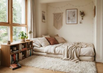 Falta de espaço para relaxar com livros? Entenda como planejar um espaço de leitura prático e confortável