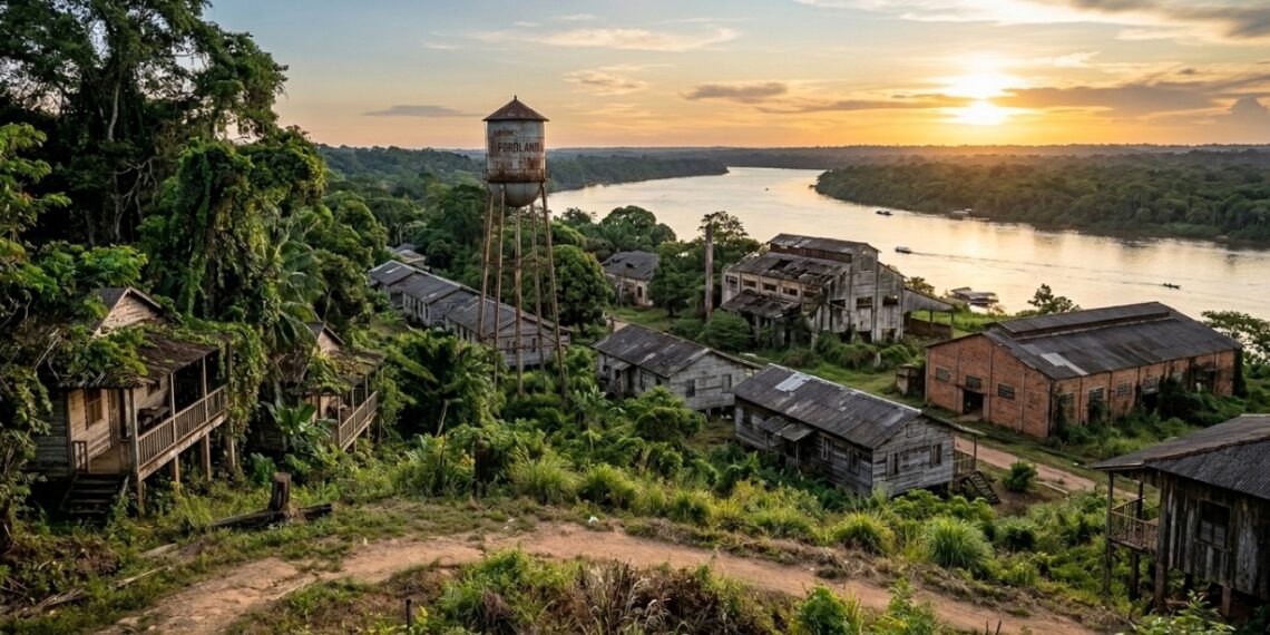 Henry Ford tentou criar um império na Amazônia, mas um fungo microscópico destruiu o projeto