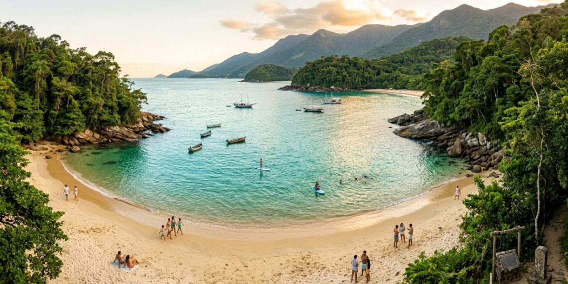 Com 102 praias em 106 km de litoral, esta cidade também foi palco do primeiro tratado de paz das Américas