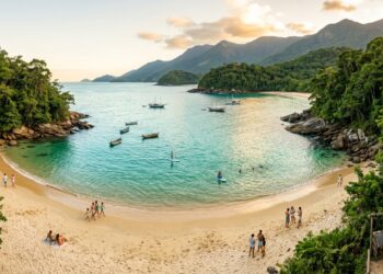 Com 102 praias em 106 km de litoral, esta cidade também foi palco do primeiro tratado de paz das Américas