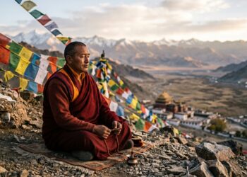 Provérbio tibetano do dia: "uma lágrima de compaixão vale mais que mil orações egoístas”