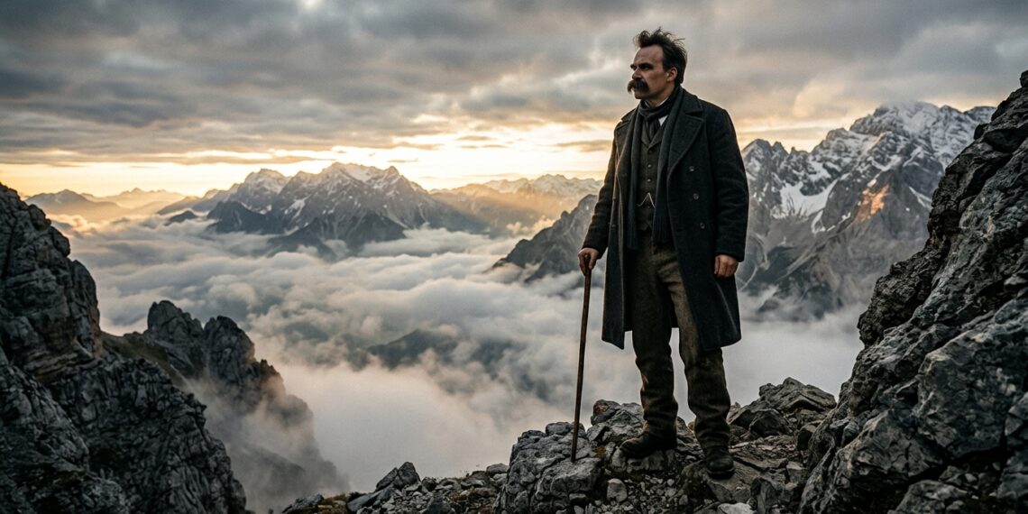 Frase do dia de Friedrich Nietzsche, filósofo alemão e crítico cultural: ''Aquele que tem um porquê para viver consegue suportar quase qualquer como'’