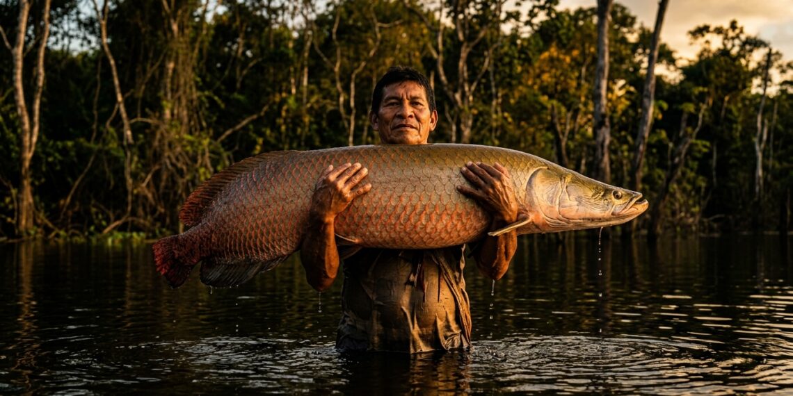 O peixe gigante que quase sumiu da Amazônia e como um manejo simples salvou a espécie