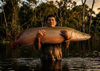 O peixe gigante que quase sumiu da Amazônia e como um manejo simples salvou a espécie