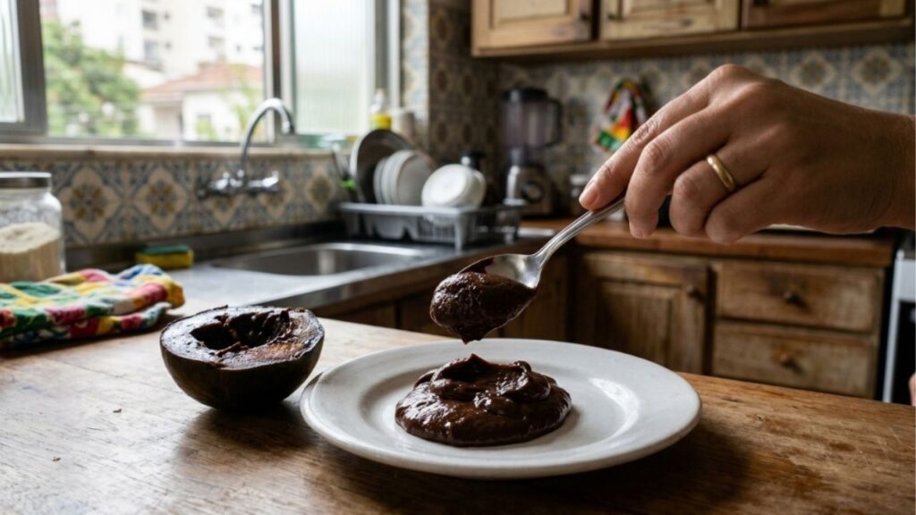 Fruta preta com sabor de chocolate, rica em antioxidantes, fácil de cultivar no jardim e que encanta as crianças