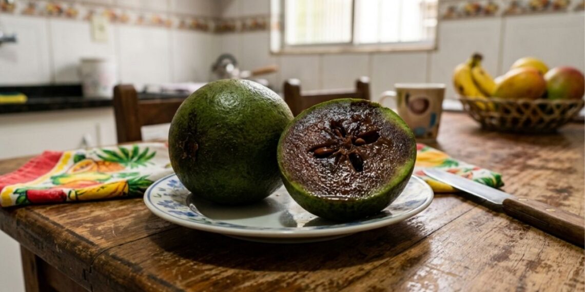 Fruta preta com sabor de chocolate, rica em antioxidantes, fácil de cultivar no jardim e que encanta as crianças