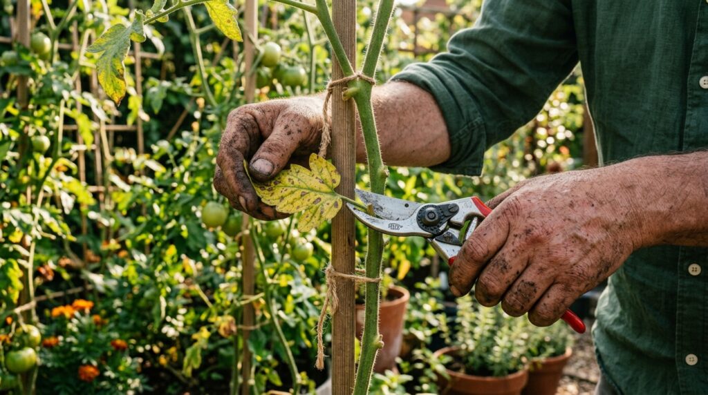 Seu tomate ficou amarelo e as folhas estão secas? Conheça a receitinha caseira que resolve seu problema