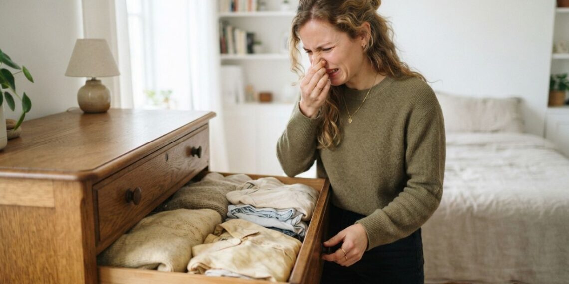 Roupas com cheiro de mofo? Aprenda a eliminar a umidade das suas gavetas hoje mesmo