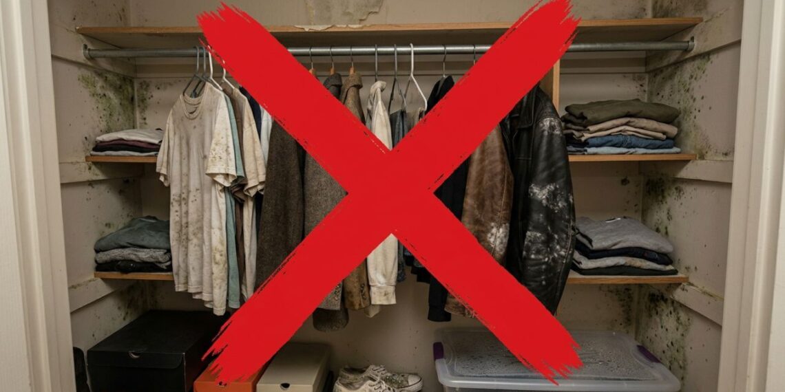 Diga adeus ao mofo e às manchas de umidade que estragam suas roupas: o uso estratégico de giz escolar ou sílica gel para manter o guarda-roupa seco e protegido durante todo o ano