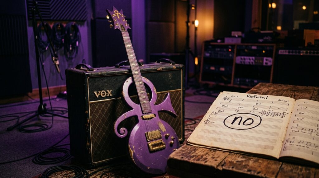 Frase do dia de Prince, músico inovador e gênio musical: "Quando você pensa de verdade, você diz não a muitas coisas"