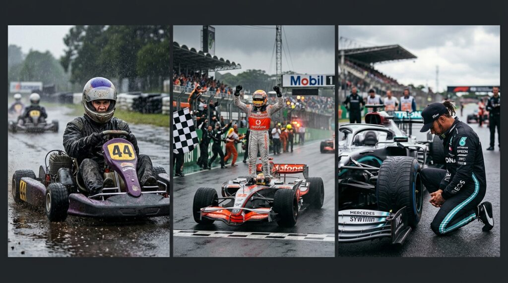 Frase do dia de Lewis Hamilton: "Sob pressão, os diamantes são formados." – O segredo emocional para performar bem quando tudo está em jogo segundo o piloto que mais quebra recordes.