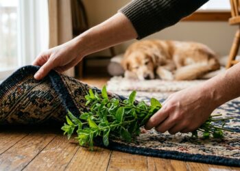 Enquanto perfuma o sofá, esta planta está expulsando os parasitas que atacam seu cachorro