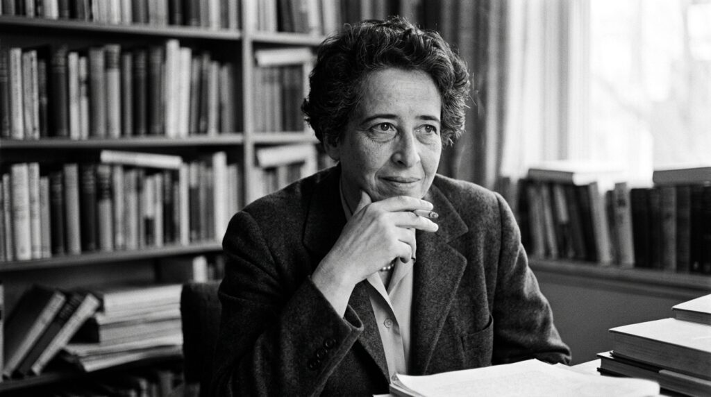 Frase do dia de Hannah Arendt, filósofa alemã e pensadora política: "A liberdade de pensamento requer que nós não aceitemos nem mesmo a verdade sem questionamento"