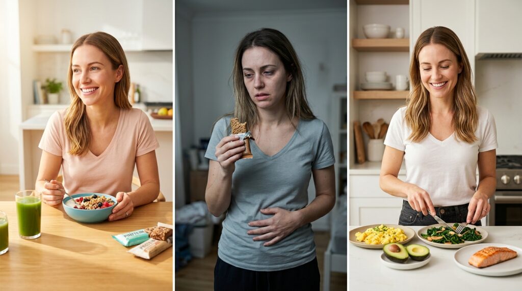 A inflamação silenciosa que está te deixando mais pesado: alimentos que você come pensando que são saudáveis