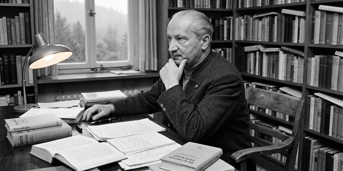 Frase do dia da Filosofia: 'Ser autêntico é abandonar a máscara social e viver segundo a verdade do seu ser' - a reflexão inspirada em Heidegger sobre existência genuína