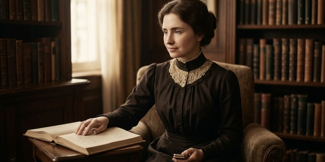 Frase de Helen Keller no dia: "A única coisa verdadeiramente limitadora é o medo. Acredito que se você não pode fazer uma coisa, deveria aprender." Uma reflexão sobre coragem e aprendizado em tempos de impossibilidade aparente