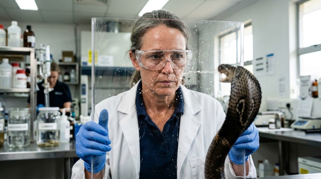 A cobra que cospe veneno a 2 metros: como age e o que fazer se for atingido