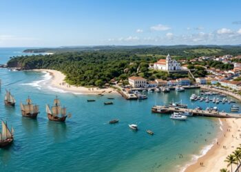 A cidade baiana onde foi celebrada a primeira missa do Brasil em 1500