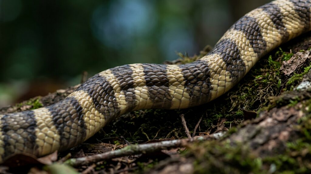 A serpente que consegue viajar 10 quilômetros em uma noite