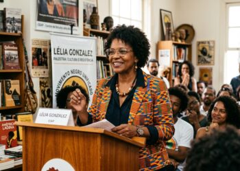 Frase do dia de Lélia Gonzalez, intelectual brasileira e antirracista: "Pelo menos duas vezes maior é o preço que a mulher negra paga neste sistema"
