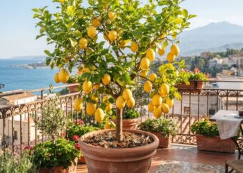 Como fazer o pé de limão-siciliano produzir frutos gigantes em vasos sem ocupar espaço na varanda, segundo paisagistas