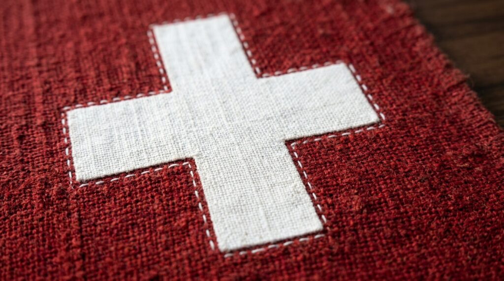 A Suíça é a única bandeira quadrada do mundo e a origem da cruz é militar, não religiosa