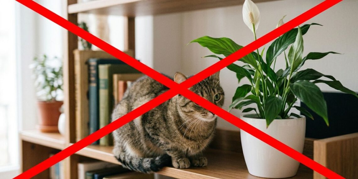Por que o lírio-da-paz é perigoso para gatos e como proteger seu pet?