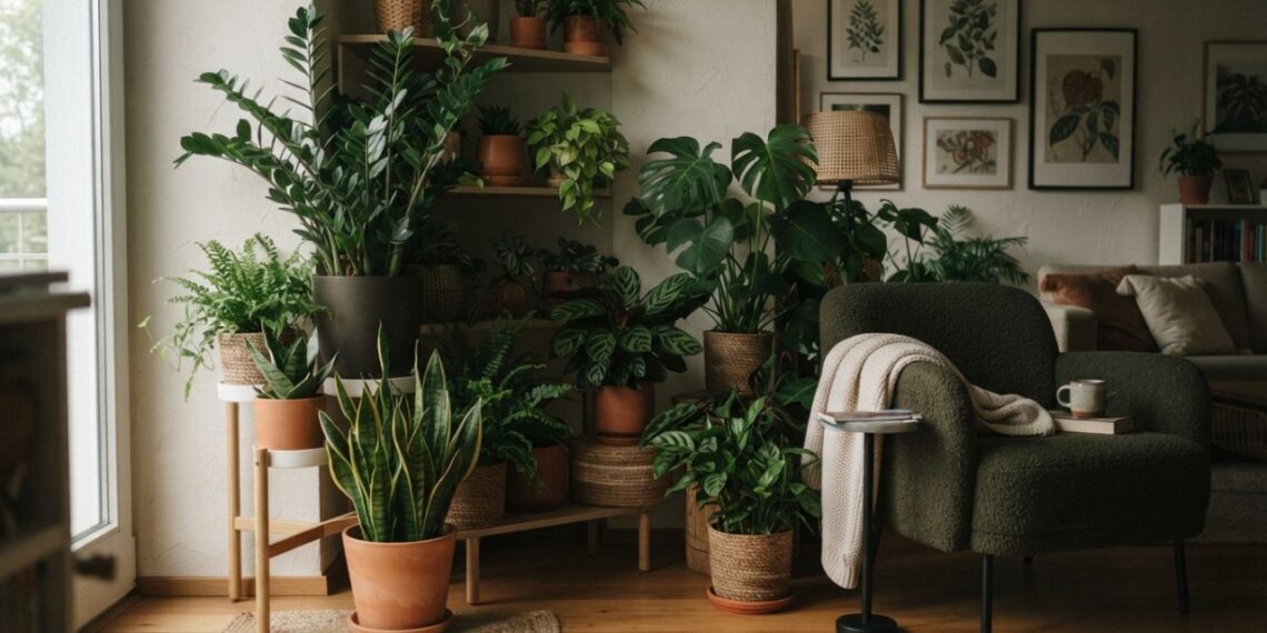 Sua sala é escura demais para plantas? Veja as 5 espécies que sobrevivem sem luz solar direta e transformam seu ambiente
