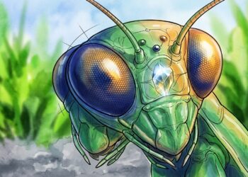 A criatura que consegue enxergar todas as cores que você não consegue