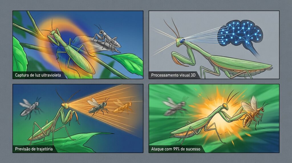 A criatura que consegue enxergar todas as cores que você não consegue