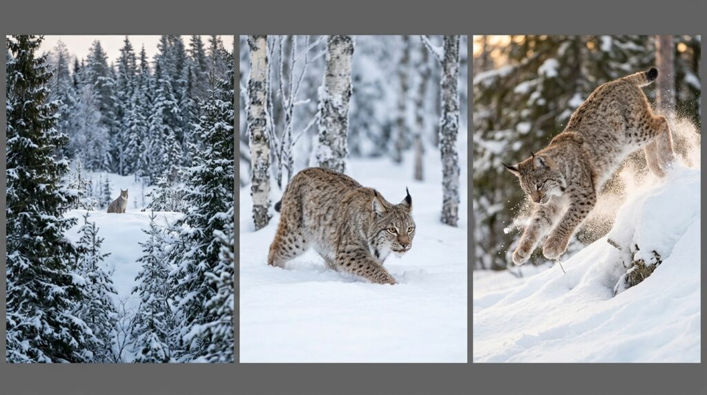 O felino que ouve o silêncio: como os tufos do lince o tornam um predador invisível