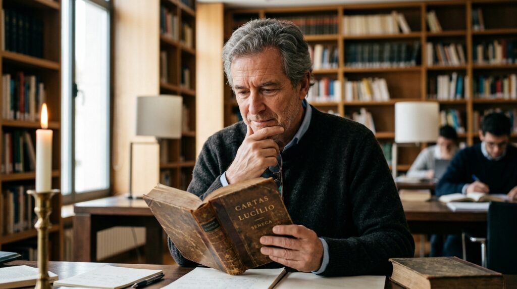 Frase do dia do Estoicismo: 'Somos livres não quando fazemos o que queremos, mas quando escolhemos desejar o que é certo' - a reflexão de Sêneca sobre liberdade verdadeira
