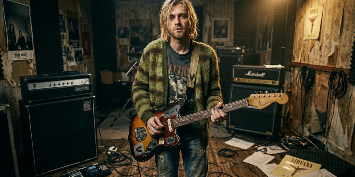 Frase do dia de Kurt Cobain, músico e vocalista do Nirvana: "Prefiro ser odiado por quem sou do que amado por quem não sou"