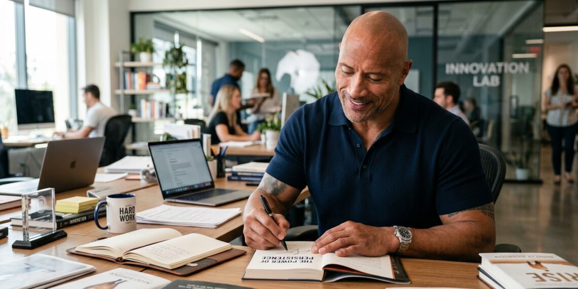 Frase do dia de Dwayne Johnson, ator e ex-lutador de wrestling: "Você deve trabalhar como ninguém, para viver como poucos"